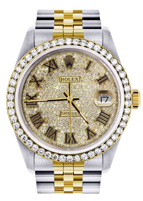 gold rolex style watch|Rolex gold watch for men.